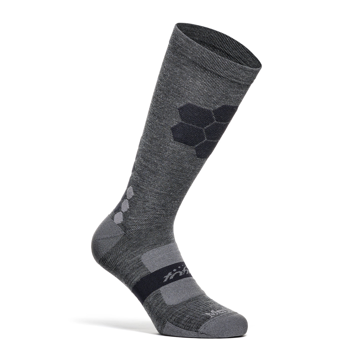 Merino Wool Winter Socks - Circuit - Black/Blue