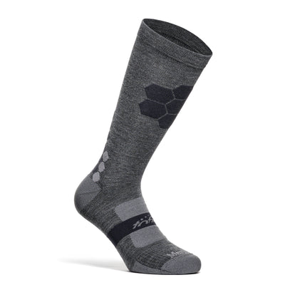 Merino Wool Winter Socks - Circuit - Black/Blue