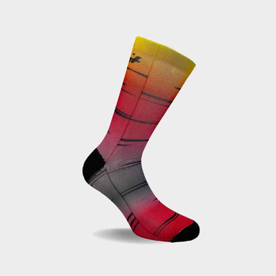 Fantasy Printed Socks - Black