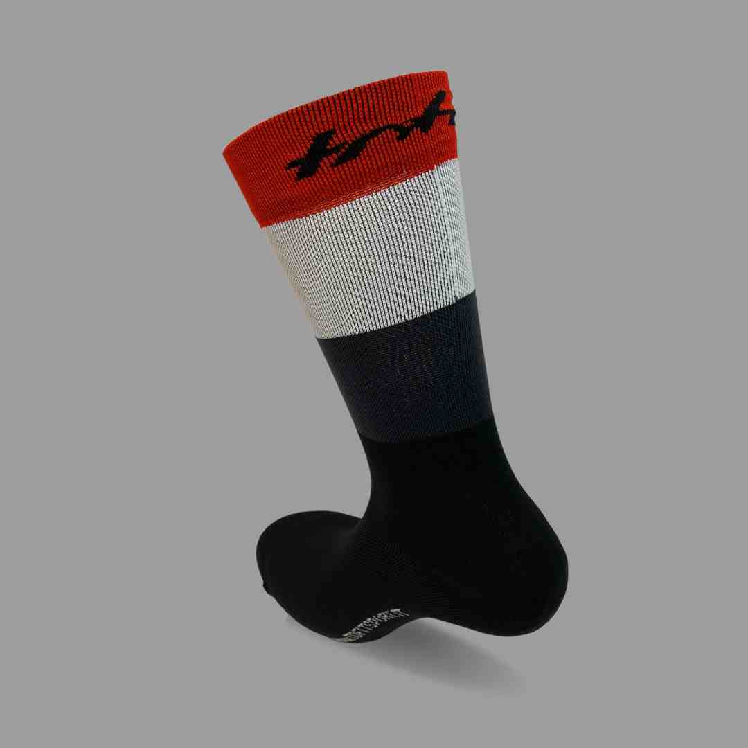 Rainbow Summer Socks - Navy Blue