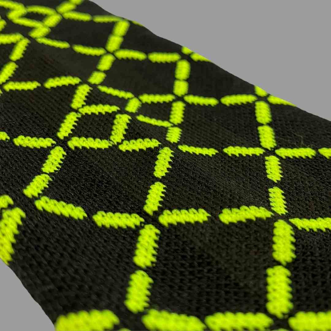 Merino Wool Winter Socks - Circuit - Black/Blue