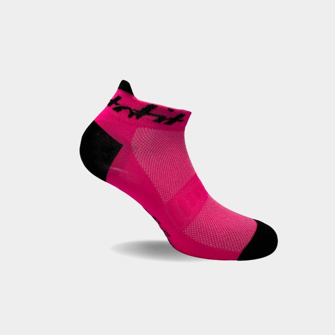 Very Short Summer Socks - Fluo Pink