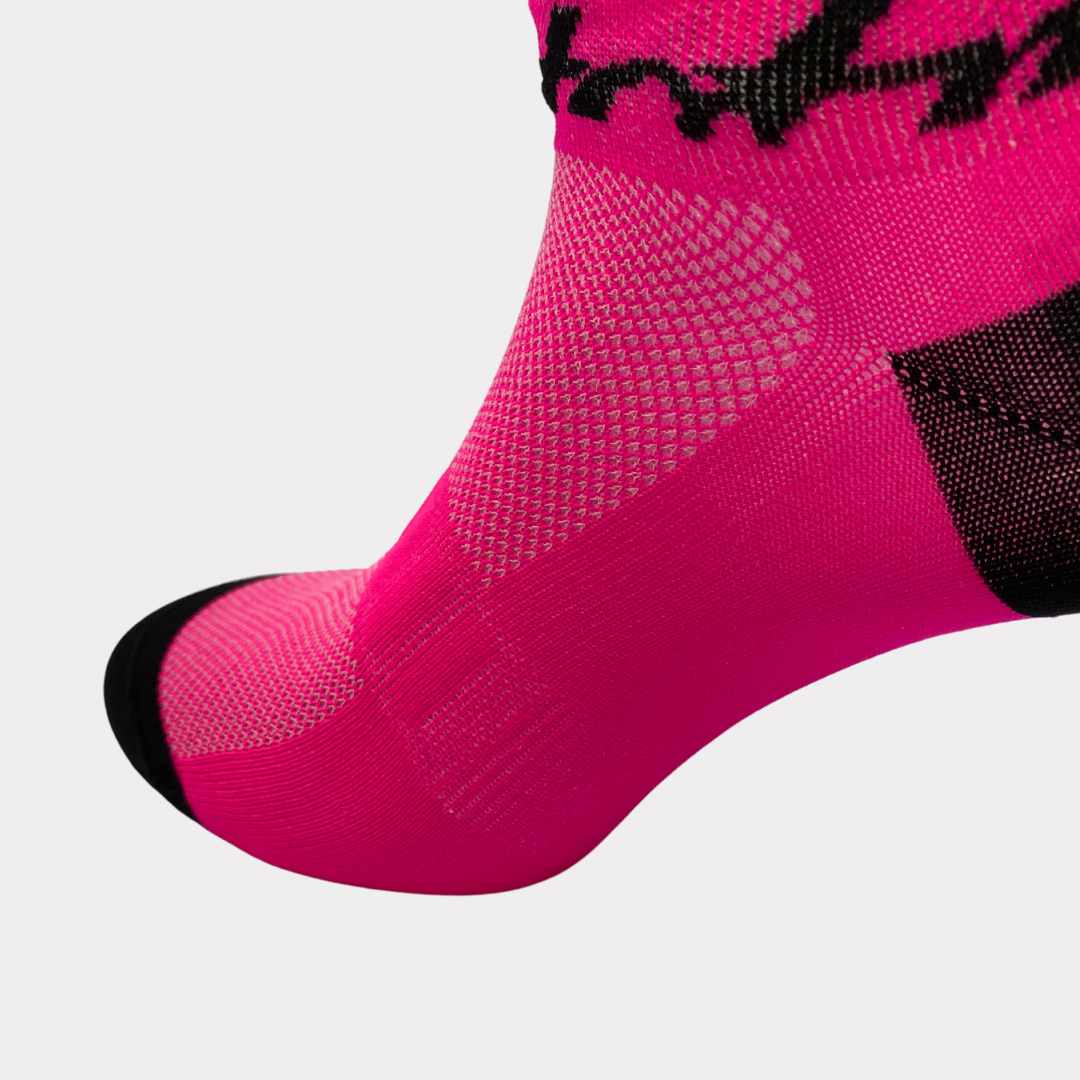 Very Short Summer Socks - Fluo Pink