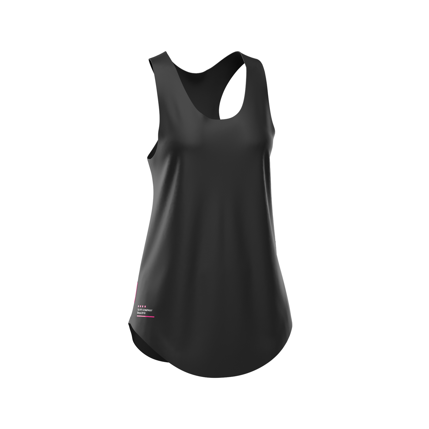 Elastic Princess Top - Black