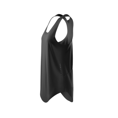 Elastic Princess Top - Black
