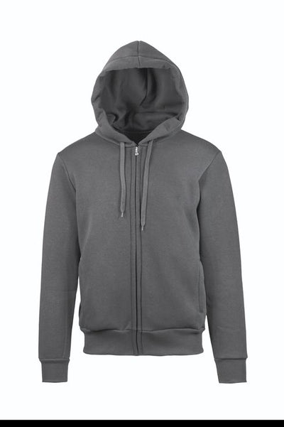 Felpa soft cappuccio e zip